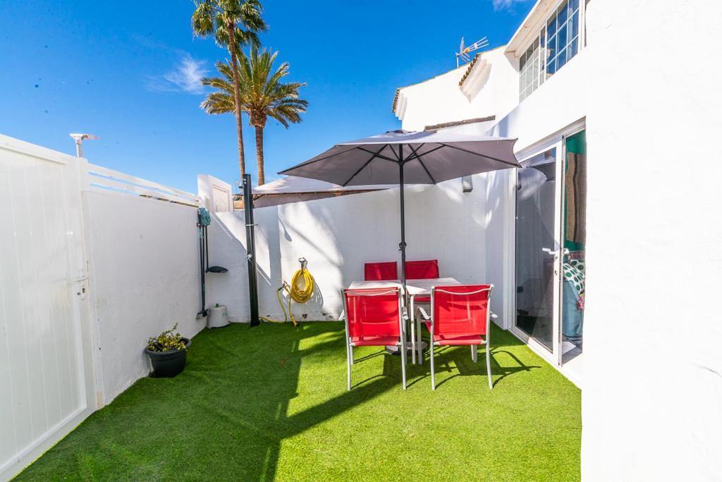 Deluxe Duplex Bungalow Private Parking Maspalomas  Eksteriør billede